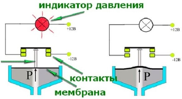 Схема устройства электрического ДДМ