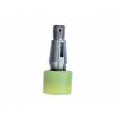 Фото: 55571-2919024-10П Палец верхней реактивной штанги (М33*1,5 под шпонку) (с полиуретановым шарниром) усиленный _