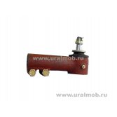 Фото: 375-3003057-10А Наконечник тяги рулевой трапеции левый (с пыльником, гайкой) усил.