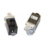 Фото: КЭМ 10-11 Клапан электромагнитный (НПО РОДИНА) КАМАЗ, МАЗ 24в (ан. КЭБ 420С) разъём байонетный