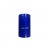 Фото: 64221-1303025 Патрубок МАЗ насоса водяного отводящий (L130, d70) (Синий Силикон) _