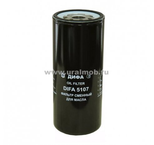 Фото: М 5107 Эл. фильт. очистки масла на Урал, МАЗ с двиг. ЯМЗ-534, 536, 650 (5340-1012075) (ДИФА)