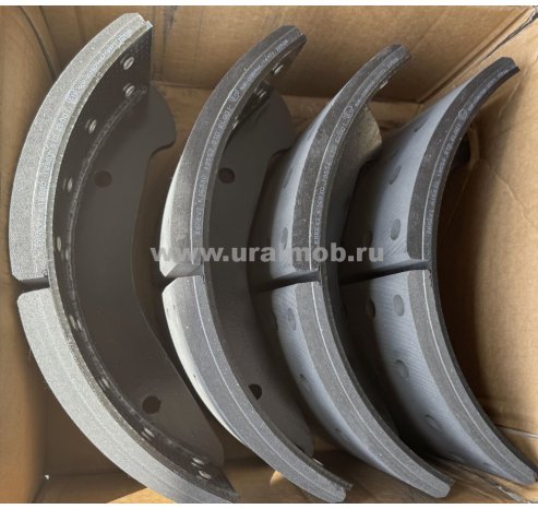 Фото: 711723 Колодки тормозные СМ ЗМ  410x200  Trakker  (ERREVI) 42537727   комплект на ось